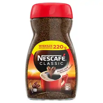 Społem Nescafé classic kawa rozpuszczalna 220 g oferta