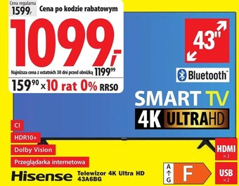 Media Expert Telewizor hisense oferta