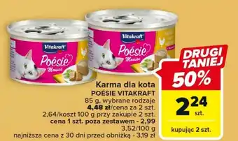 Carrefour Karma dla kota vitakraft oferta