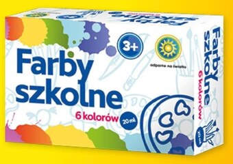 Auchan Farby szkolne oferta