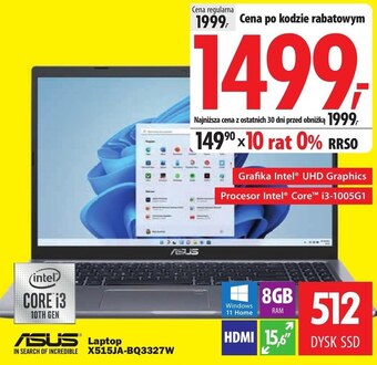 Media Expert Laptop asus oferta