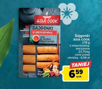 Carrefour Sajgonki asia cook oferta