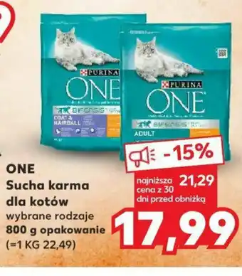 Kaufland Sucha karma dla kotów 800 g oferta