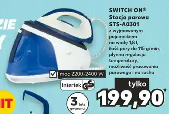 Kaufland SWITCH ONⓇ Stacja parowa STS-A0301 oferta
