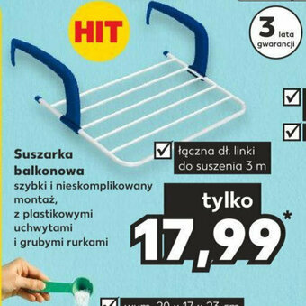 Kaufland Suszarka balkonowa oferta