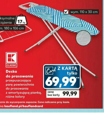 Kaufland Deska do prasowania oferta