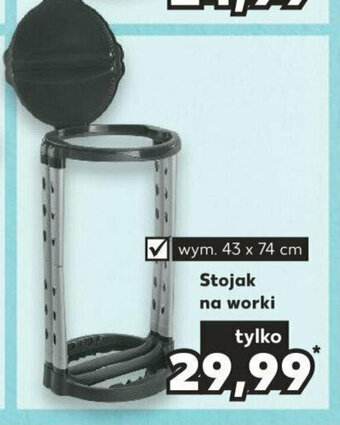 Kaufland Stojak na worki oferta