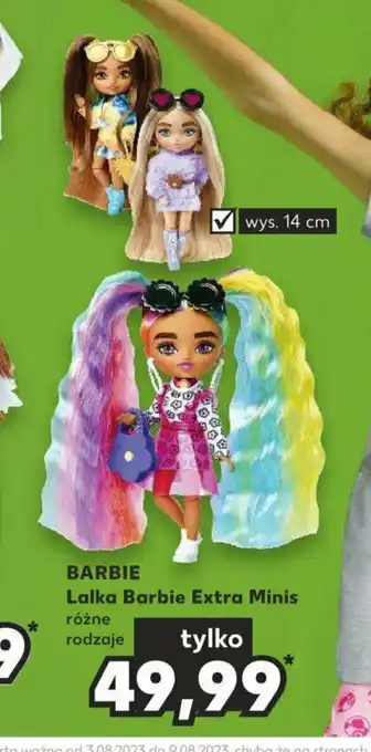 Kaufland Lalka Barbie Extra Minis oferta