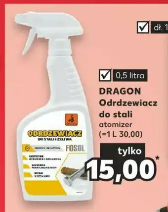 Kaufland DRAGON Odrdzewiacz do stali oferta