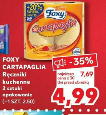 Kaufland FOXY CARTAPAGLIA Ręczniki kuchenne 2 sztuki oferta