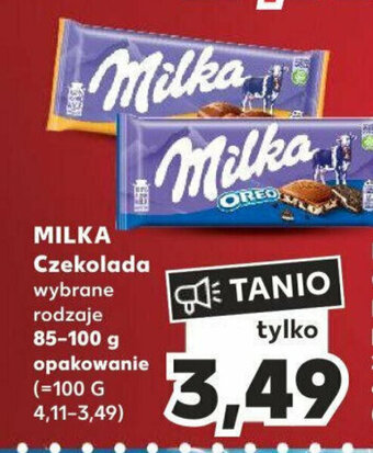 Kaufland MILKA Czekolada 85-100 g oferta