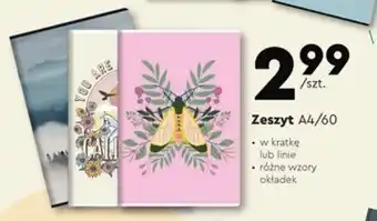 Biedronka Zeszyt a4/60k kratka oferta