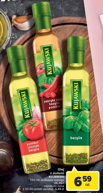 Carrefour Olej z ziołami KUJAWSKI 250ml oferta