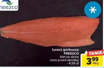 Carrefour Łosoś gorbusza FREEZCO 100g oferta