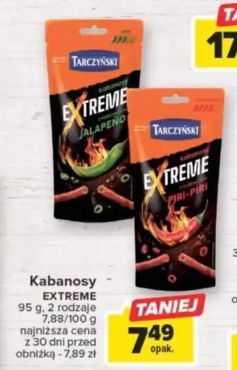 Carrefour Kabanosy EXTREME 95 g oferta