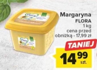 Carrefour Margaryna Flora 1kg oferta