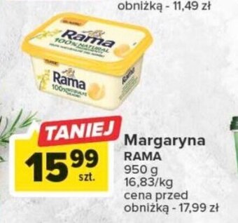 Carrefour Margaryna RAMA 950 g oferta