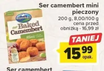 Carrefour Ser camembert mini pieczony 200g oferta
