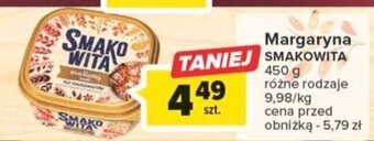 Carrefour Margaryna SMAKOWITA 450g oferta