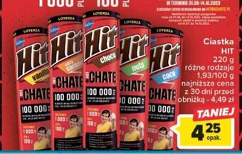 Carrefour Ciastka HIT 220g oferta