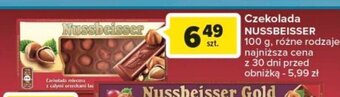 Carrefour Czekolada Nussbeisser 100g oferta