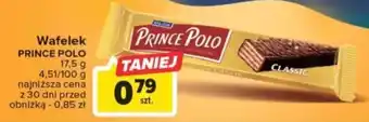 Carrefour Wafelek PRINCE POLO 17,5g oferta