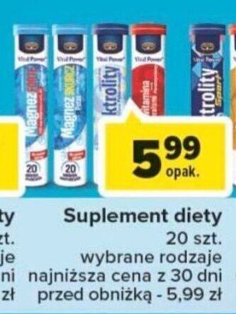 Carrefour Suplement diety 20 szt. oferta
