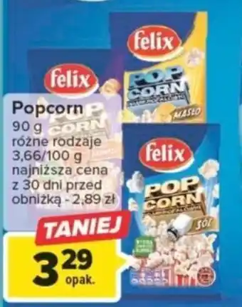 Carrefour Popcorn 90 g oferta