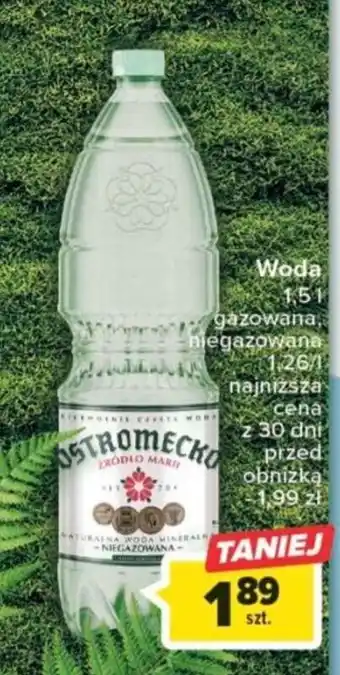 Carrefour Woda 1,5l oferta