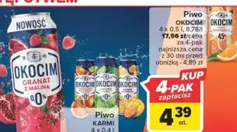 Carrefour Piwo OKOCIM 0,5l oferta
