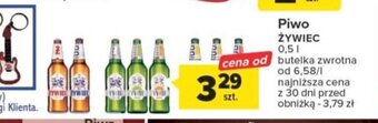 Carrefour Piwo ŻYWIEC 0,5l oferta