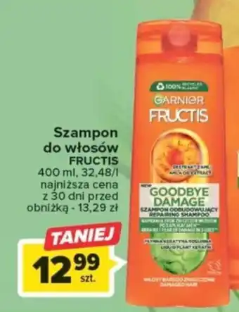 Carrefour Szampon do włosów FRUCTIS 400ml oferta