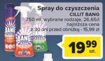 Carrefour Spray do czyszczenia CILLIT BANG 750 ml oferta
