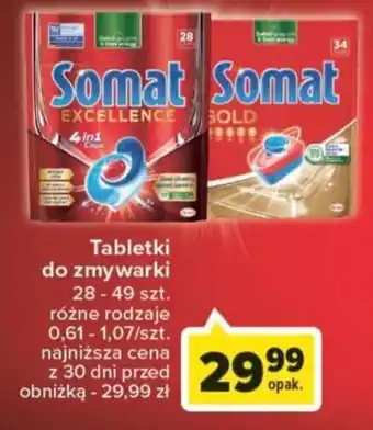 Carrefour Tabletki do zmywarki 28-49 szt. oferta