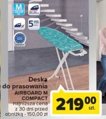 Carrefour Deska do prasowania AIRBOARD M COMPACT oferta