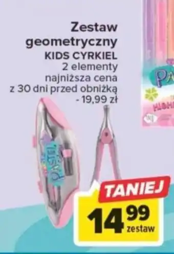 Carrefour Zestaw geometryczny KIDS CYRKIEL 2 elementy oferta