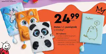 Biedronka Notes lub pamiętnik z kłódką oferta