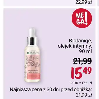 Rossmann Olejek intymny regenerujący oferta