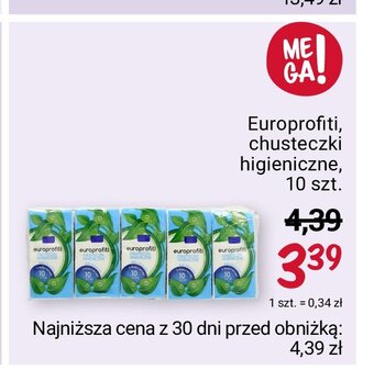 Chusteczki higieniczne