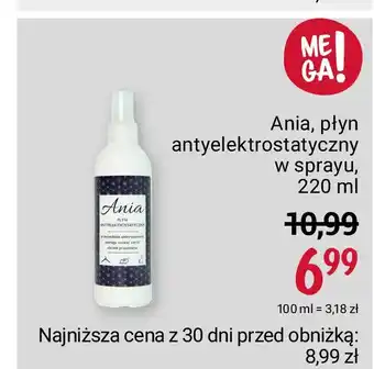 Rossmann Płyn antyelektrostatyczny oferta