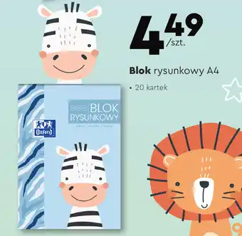 Biedronka Blok rysunkowy A4 oferta