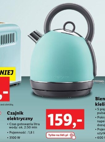 Lidl Czajnik elektryczny oferta