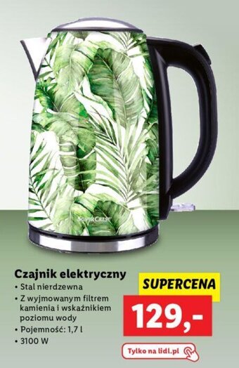 Lidl Czajnik elektryczny oferta