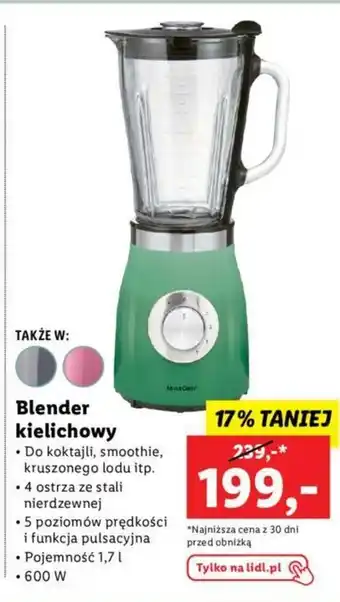 Lidl Blender kielichowy oferta