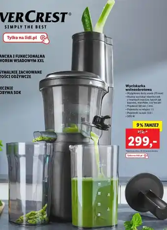 Wyciskarka wolnoobrotowa