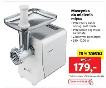 Lidl Maszynka do mielenia mięsa oferta