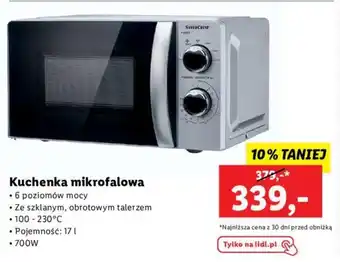 Lidl Kuchenka mikrofalowa oferta