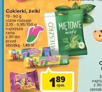 Carrefour Cukierki miętowe oferta