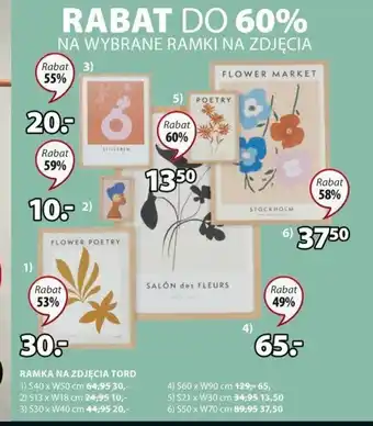 JYSK RAMKA NA ZDJĘCIA TORD oferta