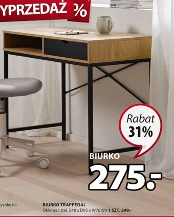 JYSK BIURKO TRAPPEDAL oferta